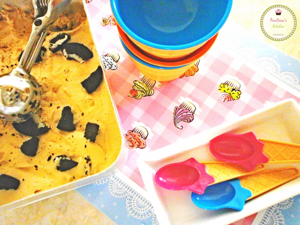 παγωτό μόκα με oreo-καφές-μόκα-μπισκότα-παγωτό-καλοκαίρι