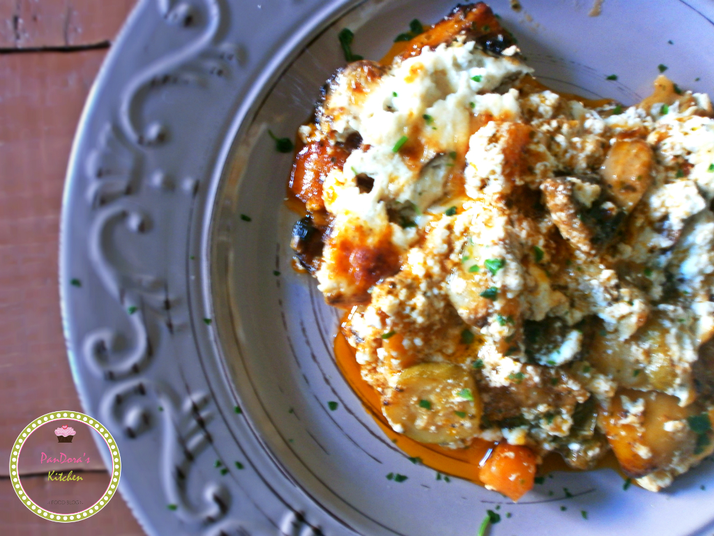 μπριάμ με κρέμα φέτας-μπριάμ -ελληνική κουζίνα-φέτα