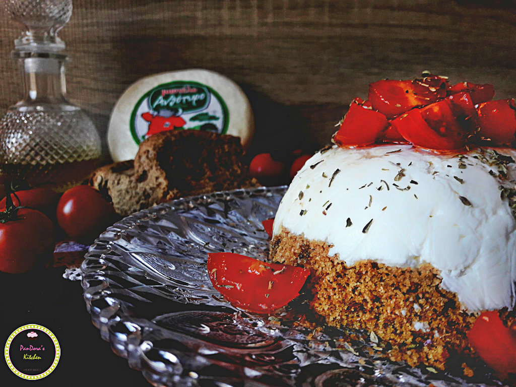 Αλμυρό Cheesecake-ανθότυρο-μαστέλο-τυρί-χίος-ντάκος